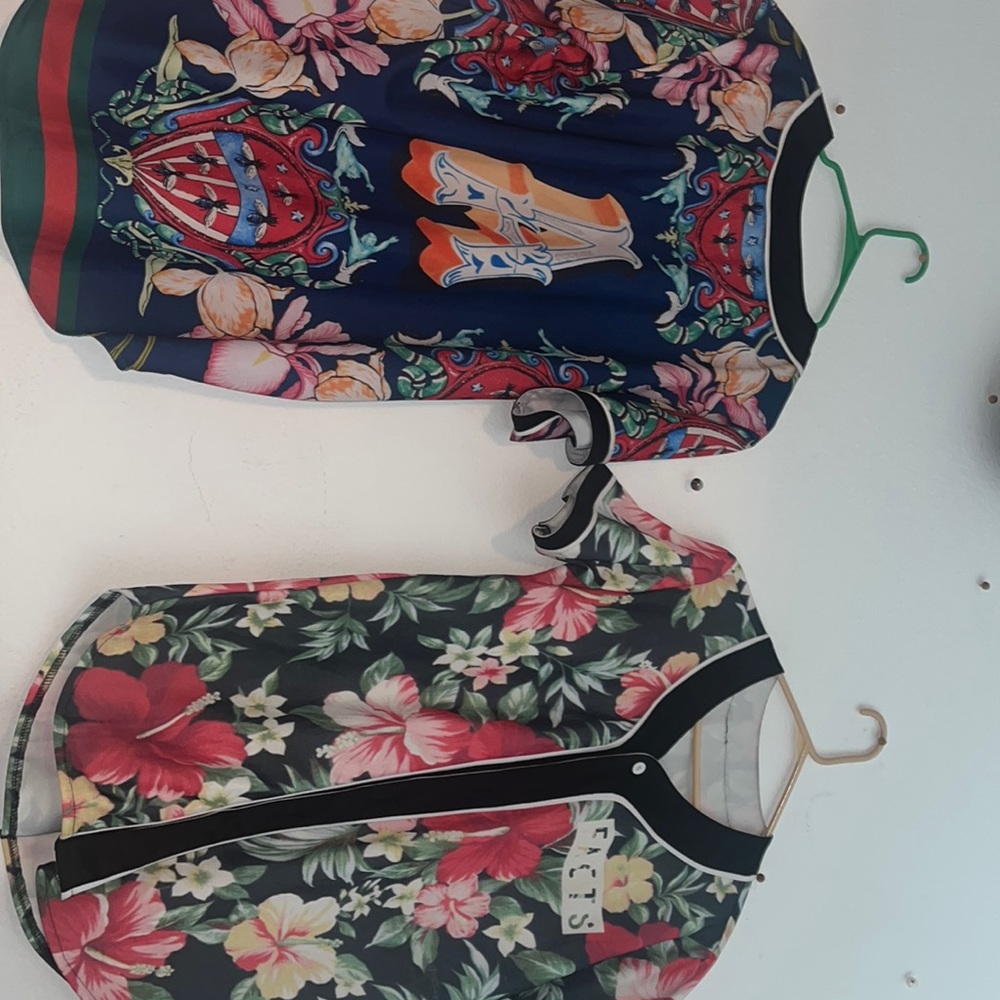 I am selling two button down pizzoff collard dress shirts